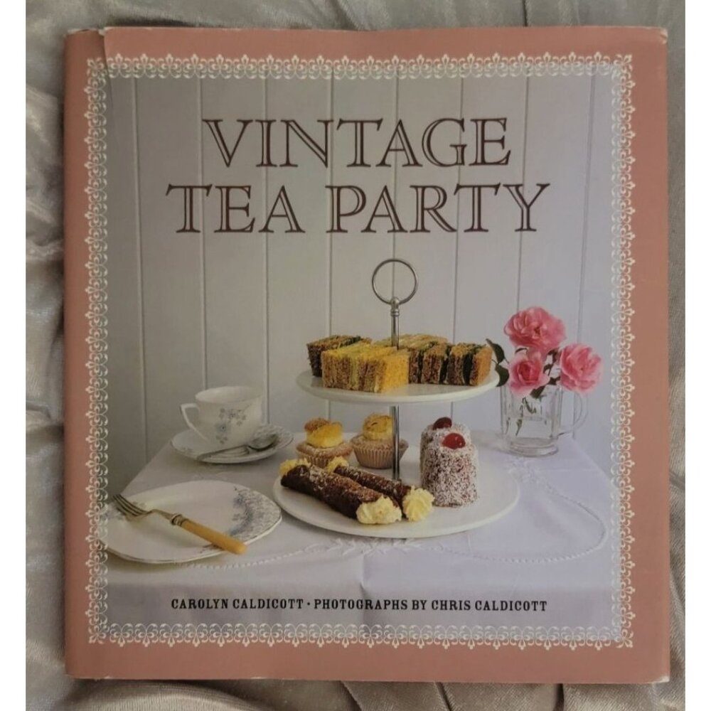 Vintage Tea Party Cookbook Hardcover | Carolyn Caldicott | Frances Lincoln | Tea - Picture 2 of 15
